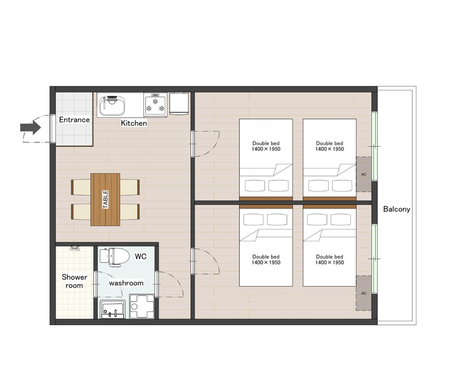 Appartamento Ms59 Comfort Sakuragawa